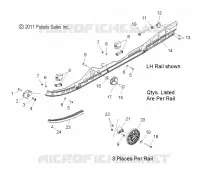 SUSPENSION, RAIL MOUNTING (144 INCH)