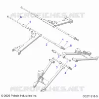 REAR SUSPENSION CONTROL ARM MOUNTING