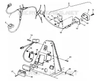 ELECTRICAL/TAILLIGHT ASSEMBLY TRAIL BLAZER W937221 (4924082408026A)