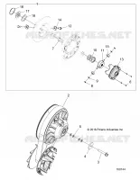 DRIVE TRAIN, SECONDARY CLUTCH