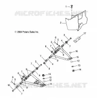 FRONT WISHBONES   FOOTWELL