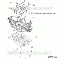 CHASSIS, MAIN FRAME AND SKID PLATES