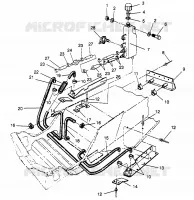 COOLING SYSTEM 500 EFI SKS 0962574, 500 EFI RMK 0962974, AND EUROPEAN 500 E (4931983198B007)