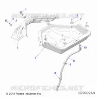 REAR BODYWORK RACK