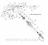 DRIVE TRAIN, MAIN GEARCASE INTERNAL COMPONENTS 2