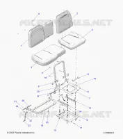 SEAT ASM. AND SLIDER
