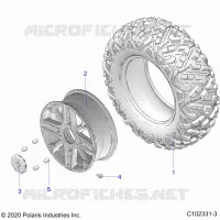 WHEELS, FRONT
