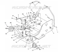 STEERING ASSEMBLY 440 / 0930760 AND 440 SKS / 0930560 (4922932293015A)