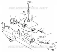 OIL TANK ASSEMBLY 4X4 350L S938139 (4924342434008A)