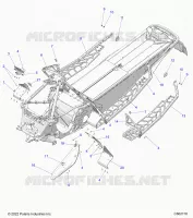 CHASSIS, CLUTCH GUARD, FOOTRESTS, AND RUNNINGBOARDS