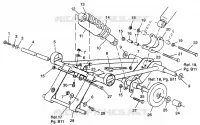 FRONT TORQUE ARM 600 XCR 0975677, 600 XCR SE H975677 AND EUROPEAN 600 XCR S (4937963796B013)