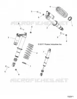 FRONT SUSPENSION SHOCK MOUNTING