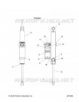 SUSPENSION, REAR SHOCK TRACK