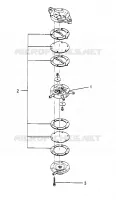 FUEL PUMP 500 CARB 0962764, 500 CARB SKS 0962564,  500 CARB SKS E962564 (EU (4931873187D003)