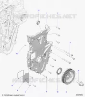 ENGINE, FRONT COVER ASSEMBLY