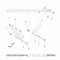 SUSPENSION, SHOCK MOUNTING (FT/RT)