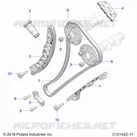 CAM CHAIN AND SPROCKET
