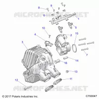 ENGINE, AIR INTAKE MANIFOLD