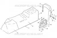 SEAT ASSEMBLY EUROPEAN EFI SKS,440 SKS, XLT, XLT SKS (49237723770001)