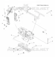 DRIVE TRAIN, MAIN GEARCASE MOUNTING