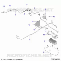 FUEL SYSTEM, FUEL TANK EVAP, CANISTER AND LINES