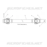 DRIVE TRAIN, FRONT PROP SHAFT