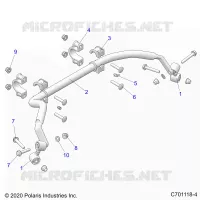 SUSPENSION, REAR STABILIZER BAR