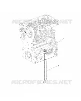 ENGINE, WATER BLOW BY HOSE