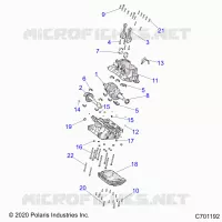 ENGINE, CRANKCASE AND CRANKSHAFT