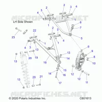 FRONT WISHBONES