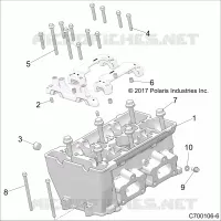 ENGINE, CYLINDER HEAD