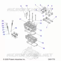 ENGINE, CYLINDER/CYLINDER HEAD ASM.