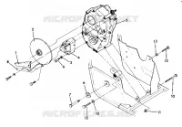 RIGHT GEARCASE   BRAKE MOUNTING UPDATED 5/90 (4917721772029A)