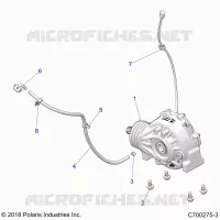 DRIVE TRAIN, FRONT GEARCASE MOUNTING