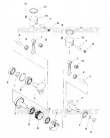 PISTON AND CRANKSHAFT SPRINT E/S (4914151415025A)