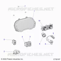 ELECTRICAL, DASH INSTRUMENTS