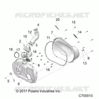DRIVE TRAIN, CLUTCH COVER AND DUCTING