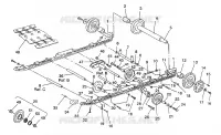 SUSPENSION ASSEMBLY XLT SKS/0930567 (4923012301021A)