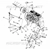 ENGINE MOUNTING XLT TOURING 0952857 AND  EUROPEAN XLT TOURING E952857 (4929172917C004)