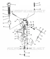 CARBURETOR   650 DEALERS MUST VERIFY JETTING    CARBURETOR NUMBER (4916801680031A)