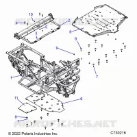 CHASSIS, FRAME 