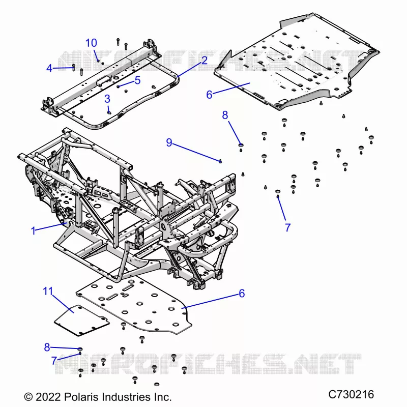 CHASSIS, FRAME 