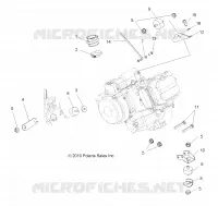 ENGINE, MOUNTING
