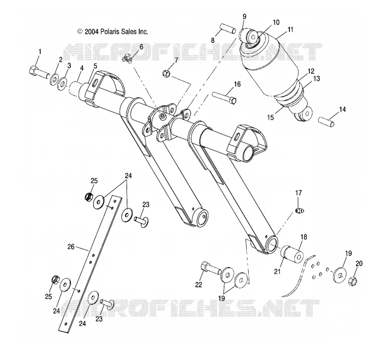 FRONT TORQUE ARM