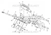 FRONT TORQUE ARM (RMK) 700 RMK 0970966 (4938573857B012)
