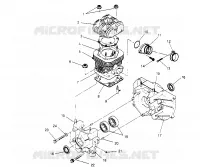 CRANKCASE AND CYLINDER STARLITE 0953427 (4928902890C010)