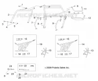 CHASSIS, CAB FRAME AND SIDE NETS