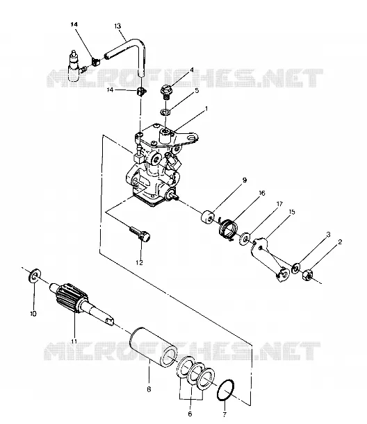 OIL PUMP ASSEMBLY  TRAIL BLAZER (4919761976035A)