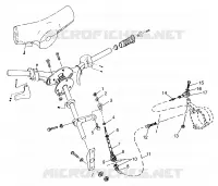 STEERING HURRICANE B974473 AND INTL. HURRICANE I974473 (4941044104A014)
