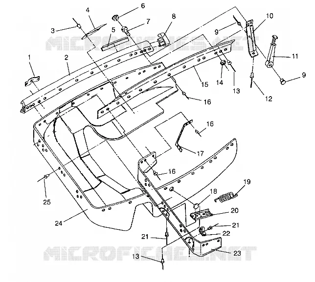 NOSEPAN ASSEMBLY SUPER SPORT E940743 (4927372737003A)